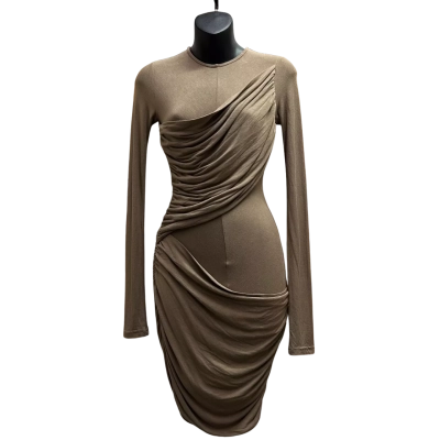  New with tags BAYSE Women’s  Size S /AU8 Kanani Long Sleeve Dress / Mini Dress Grey  RRP: $179.95AUD