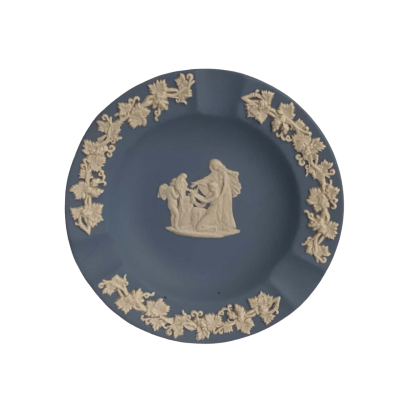 Wedge wood Blue Jasperware Ashtray