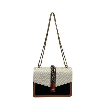 ALDOA  Womens Beige / Black  / Cream Handbag