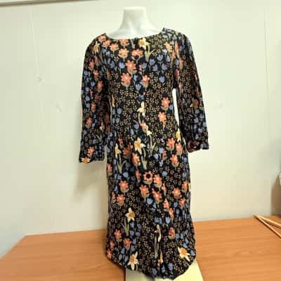 Princess Highway Womens  Size 16 Long Sleeve Dress Multicoloured 