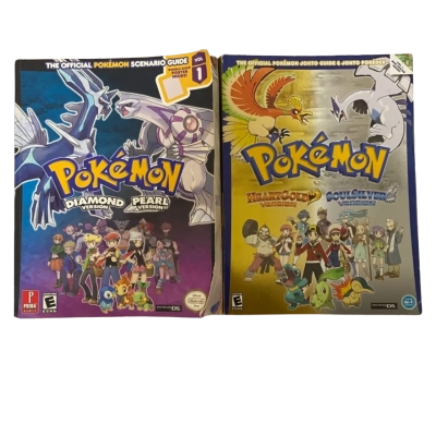 2x Pokémon guide books