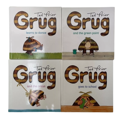 Grug 10 piece books set by Ted prior good condition