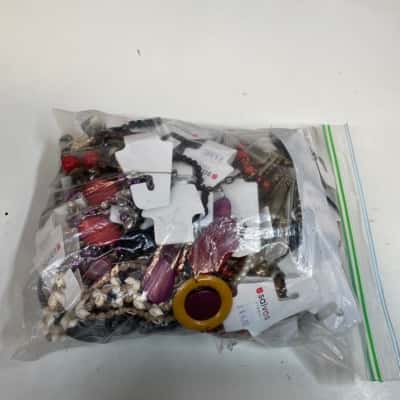  1.8 kilo bag of TANGLED jewellery- please read description 