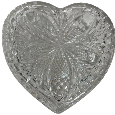 Vintage Crystal Heart
