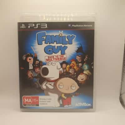 Family Guy Back To The Multiverse PS3 Disc