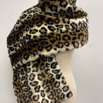 Olga Berg Women’s Stole/Wrap Animal print Theatre/Gala/Show