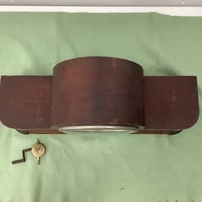 Vintage Art Deco Westminster Chime Mantle Clock – German Movement – Complete w/ Key & Pendulum