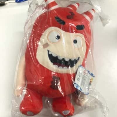 Oddbods Soft Toy Red