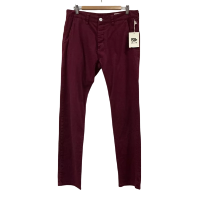 Rusty Mens  Size 32 Slim fit Pants Maroon