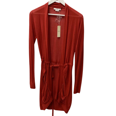 SATCH Womens  Cardigan Size M Burnt Orange 