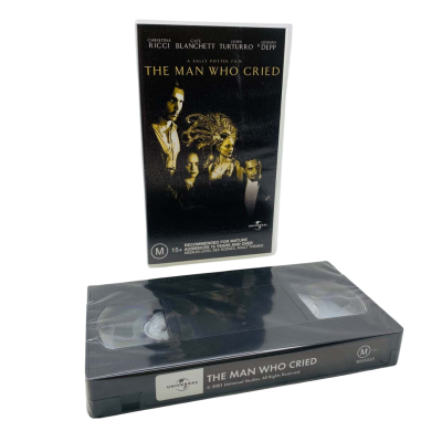 BNWT VHS The Man Who Cried ate Blanchett Christina Ricci Johnny Depp