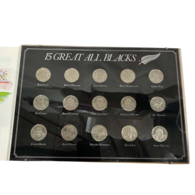 The All Blacks- A Medal Collection Of 15 Great All Blacks 