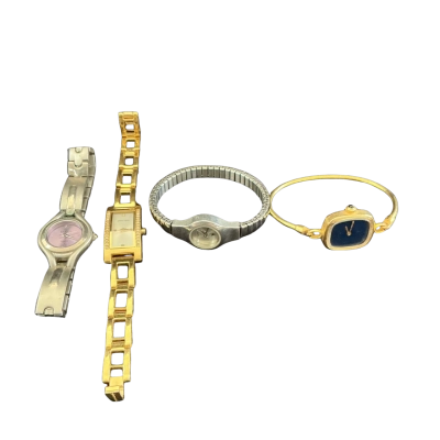  Womens bulk lot watches (4) UNTESTED 