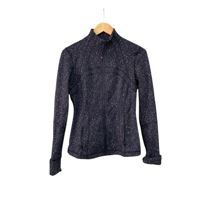 Lululemon Womens  Size 6 Zip Front Jacket Black  