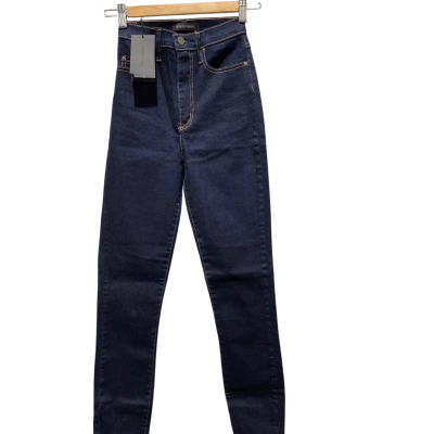 Siren Skinny Ankle Nobody Denim Womens  Size 25 / 6 High-Waisted Jeans Navy Blue 