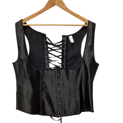  Womens  Size XXXXXXL Black corset  (b)