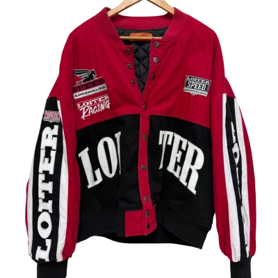 Vintage Loiter Racing Jacket XXL 