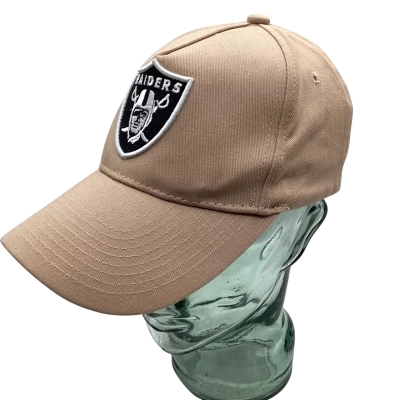  Mens  9Forty Raiders Cap Beige NWOT