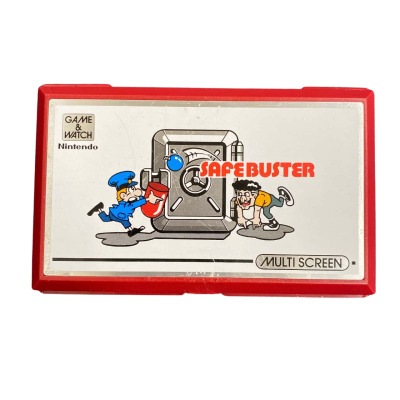 Nintendo Game & Watch SafeBuster Multiscreen Video Game Tested/Working