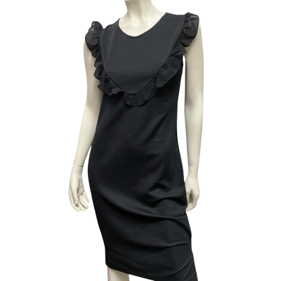  Womens  Size 10 Casual Dress Black  