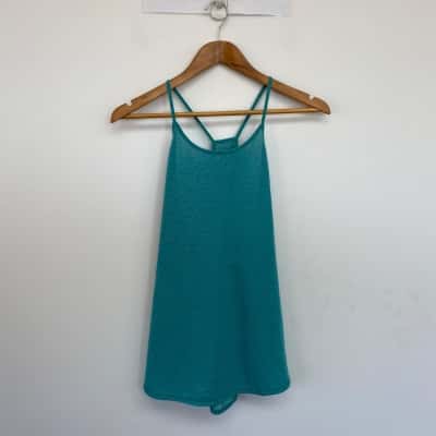 Lululemon Blue Sleeveless Cami Sport Top  Size XL 