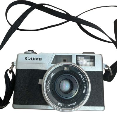 Vintage Canon Canonet 28, 35mm Rangefinder Film Camera