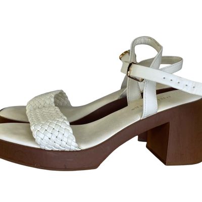 Primark Womens  Shoes Size 6 / 8 Brown / White 