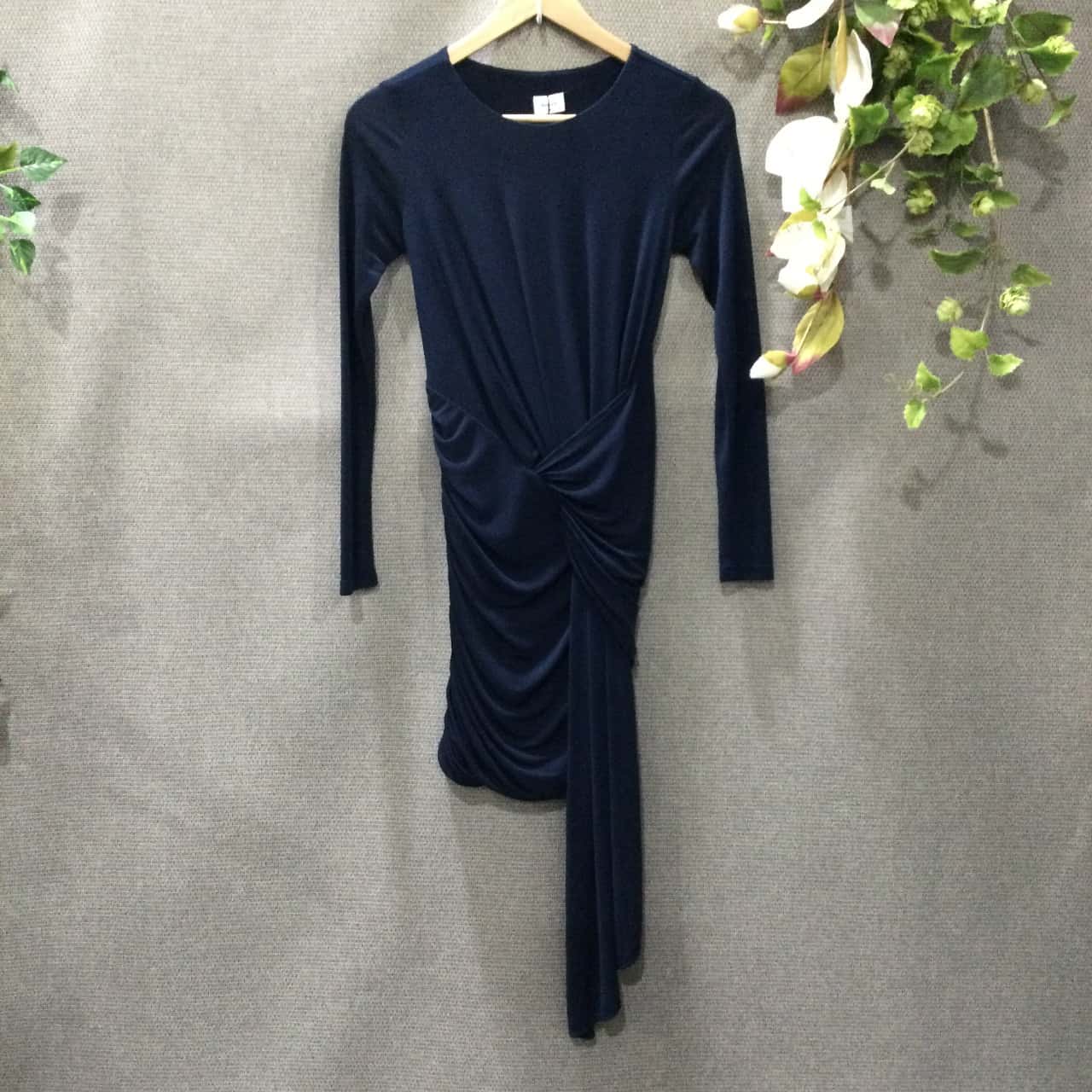 SHEIKE- Navy blue mini