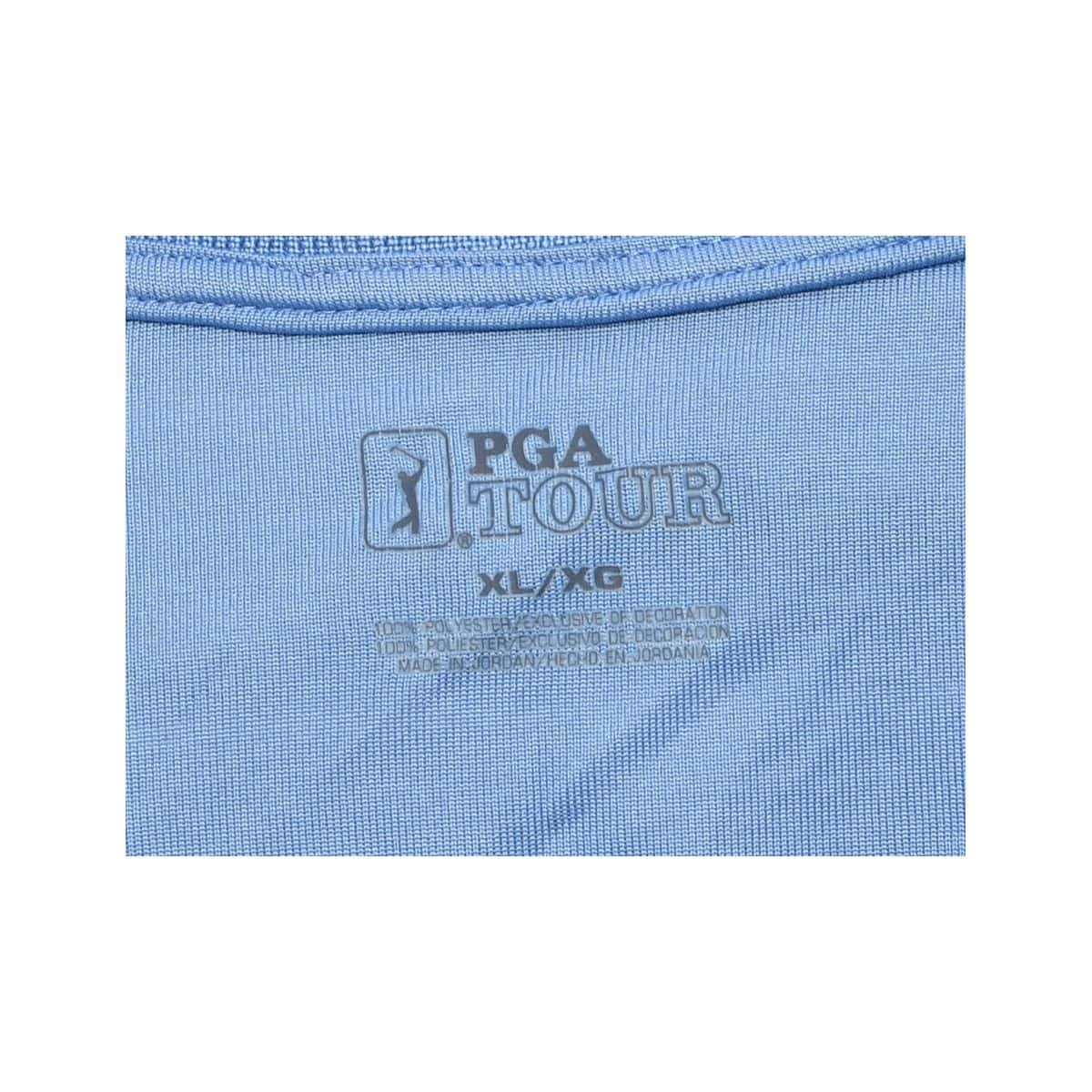 Pga Tour Men's Size XXL Golf Polo Shirt Blue Striped