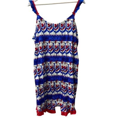 Peter Alexander Womens  Size XL Pyjama dress ‘Moulin Rouge’ Blue 