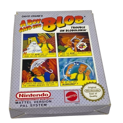 A Boy and His Blob VGC NES 1991 w/Instructions