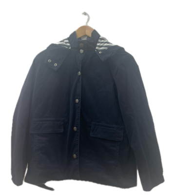 Trenery Women’s Hooded Jacket Size M Navy Blue 