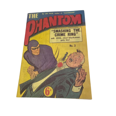 The Phantom Comic Series #3 ‘“Smashing the Crime Ring” Mr. Hog, chief Blacketeer gets his!’