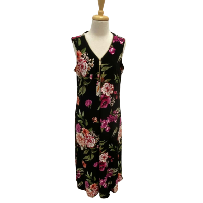 Noni B Zip Knit Maxi Dress.  Size 14.  New with tags