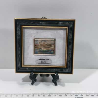 Mini Art Frame Malta Marsaxlokk Vintage 