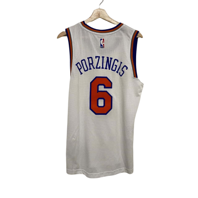 Porzingis New York Knicks - White