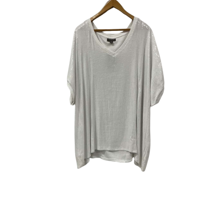 Autograph Womens Size XXL Long Sleeve Top White 