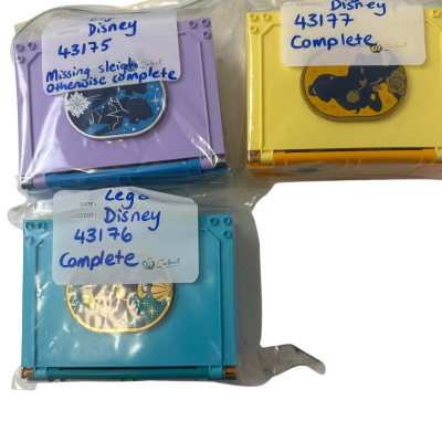 3x Disney LEGO sets