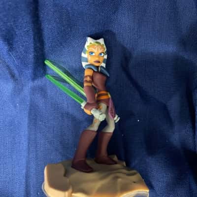 Disney Infinity 3.0 Ashoka Tano figurine. 9cm