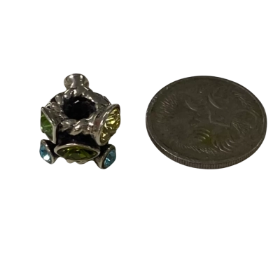 Crystal Set Charm Silver 925