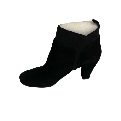 Taking Shape Bilson Suede Ankle Boot Womens Size 40 Black  