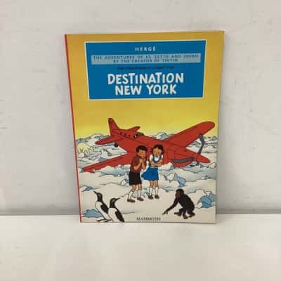 Herge - Destination New York collectable comic book