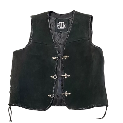 FTK 7XL suede riding vest 