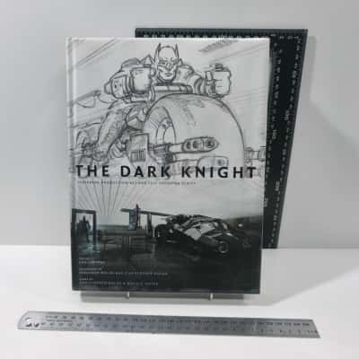 The Dark Knight Production Art Full Shooting Script Book Hardcover PreOwned 