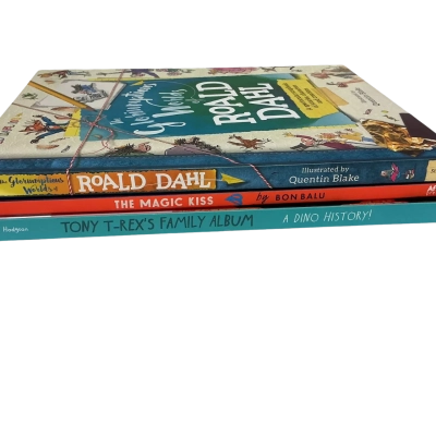 3x kids picture books 