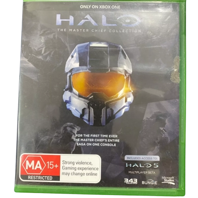 Xbox One. Halo. The Master Chief collection. Game