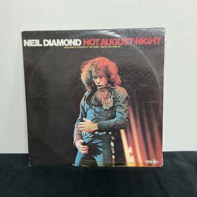 Neil Diamond Hot August Night Double LP Vinyl