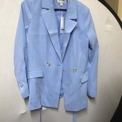Forever New Womens  Size 12 Blazer Blue 