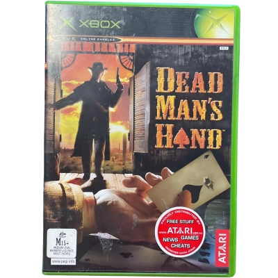 Vintage Dead Man’s Hand Xbox Game