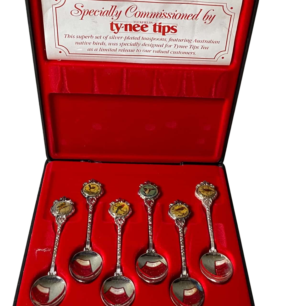 Tuckfields Ty-Nee Tips Tea 6x Teaspoons(s) - Used Very Good | Salvos Stores
